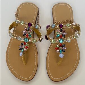 Embellished Sandals